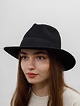 Шляпа HERMAN арт. MAC COY (черный)